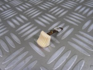 LAMBRETTA LD Bouton commutateur ivoire.