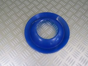 VESPA Fond plastique enjoliveur de roue 8'', bleu.