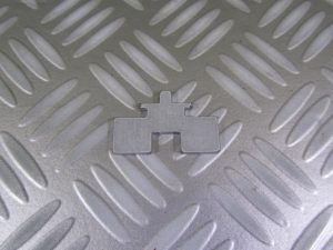 VESPA ACMA 51/58 Volet serrure de direction.