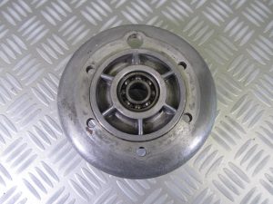 LAMBRETTA LD Plateau de frein arrière et fusée. (1)