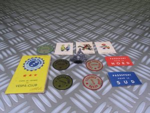 Jeu Capiepa TOUR DU MONDE EN VESPA: pièces de rechange.